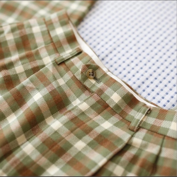 Unique Vintage Plaid Pants - Picture 4 of 5